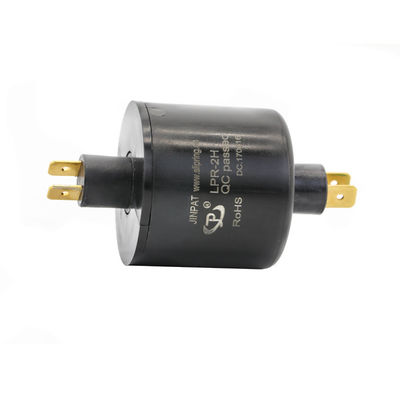 qualidade  LPR Pin Slip Rings 2 Pin Slip Ring Rounds 25A Loading Capacity Strong Current Long Life fábrica
