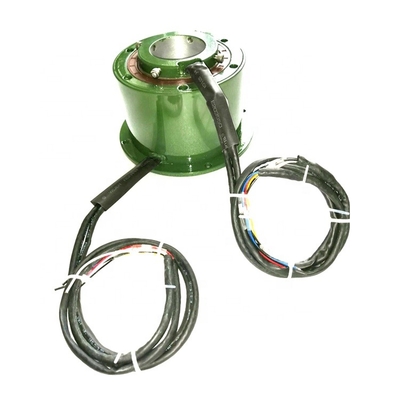 Slip ring combined by rolling mill