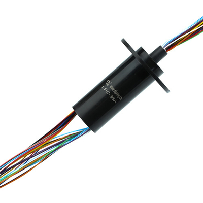 Capsule Slip Ring Rotary Joint 36 Circles 2A IP64,300RPM Wind Power Slip Ring LPC-36T